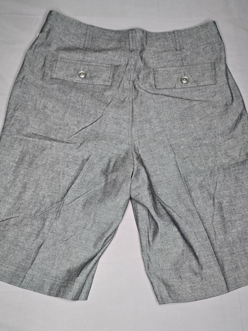 Paolo Solari Men’s Gray Performance Stretch Shorts Size 36